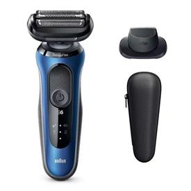 Braun Series 6 61-B4200CC Wet & Dry Shaver  (Blue Black)