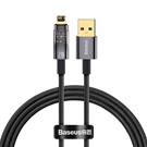 Baseus Explorer Series Intelligent Power Off Fast Charging Data Cable USB to iP 2.4A 1m Black
