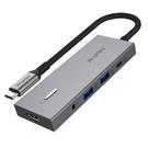 Magic-Pro ProMini CH10T 10-in-1 USB-C Hub Station Authorized Goods Silver