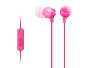 Sony MDR-EX15AP Stereo Headphones Pink
