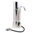 Fairey Countertop Water Filter System (including Filter Element) CES (304 Stainless steel) 8 Inch Authorized Goods Silver