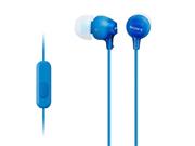 Sony MDR-EX15AP Stereo Headphones Blue