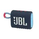 JBL GO3 Portable Bluetooth Speaker Blue with Pink