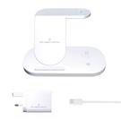 ITFIT Samsung C&T 3-in-1 LED Wireless Charging with 30W Travel Adaptor