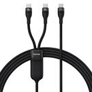 Baseus Flash Series2  Type-C to 2-in-1 Fast Charging Data Cable (Type-C+ Type-C) 100W 1.5m