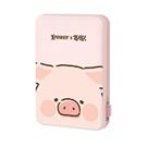 XPower Lulu the piggy 15W 3in1 Magnetic Wireless Power Bank  Authorized Goods  Pink