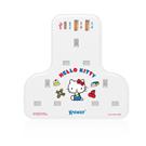 XPower x Sanrio Hello Kitty T-shaped Wall Socket Splitter Authorized Goods White